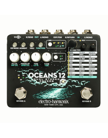 Oceans 12 - Dual reverb stereo